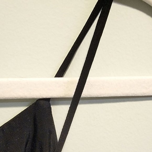 VINTAGE LA PERLA RITMO Black Bodysuit with Jeweled & Beaded Back  Size 42/6 - Picture 2 of 9